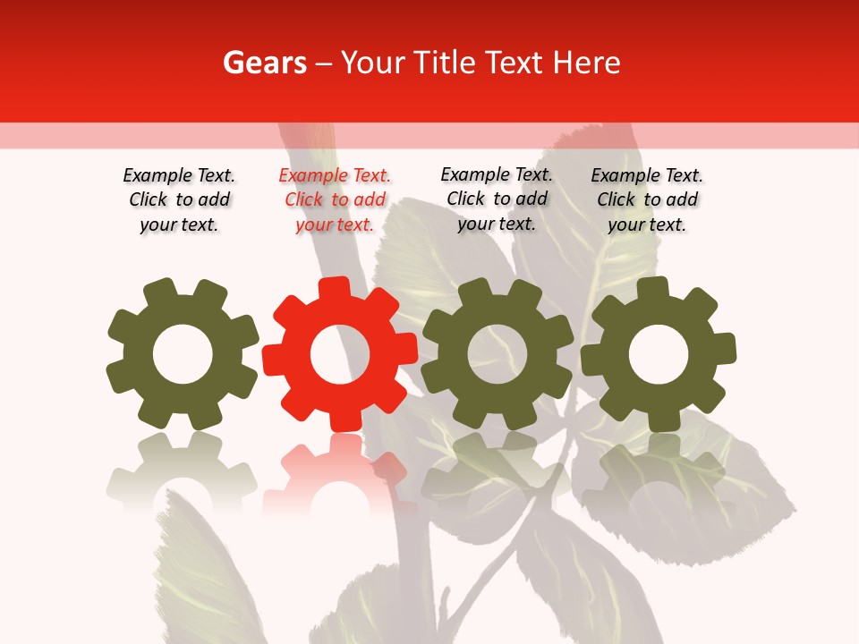 Greeting Cards Puzzles White PowerPoint Template