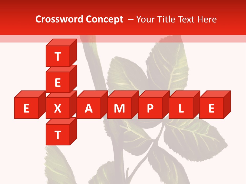 Greeting Cards Puzzles White PowerPoint Template