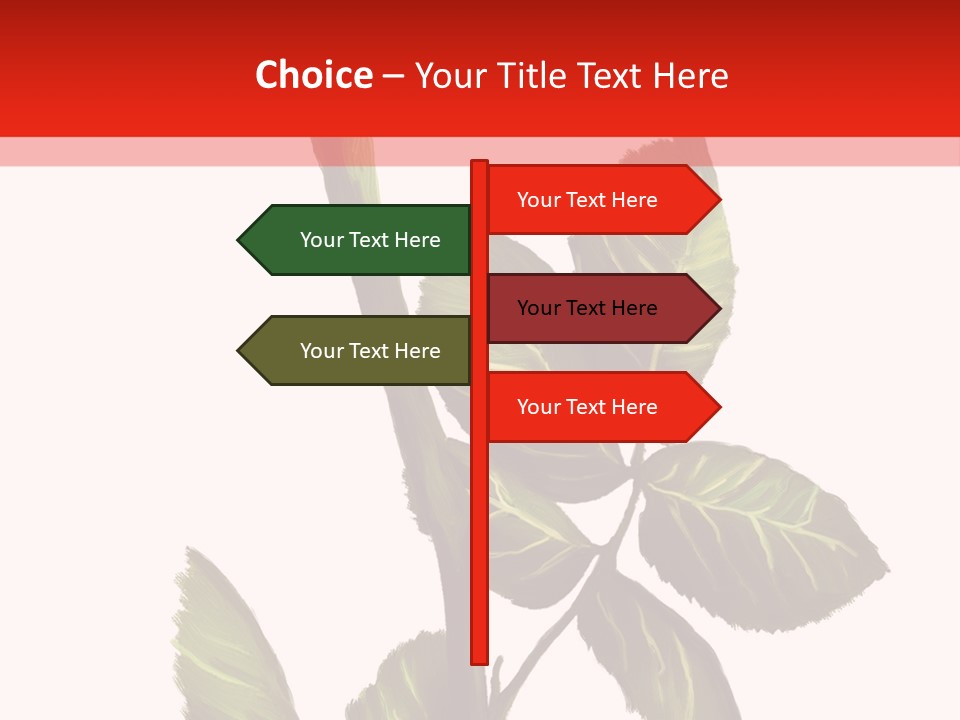 Greeting Cards Puzzles White PowerPoint Template