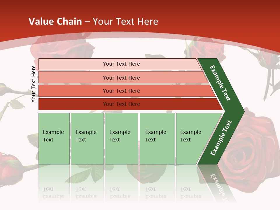 Flowers Decoration Group PowerPoint Template