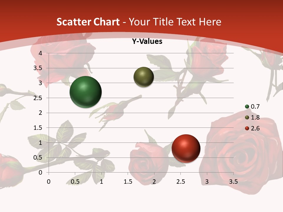 Flowers Decoration Group PowerPoint Template