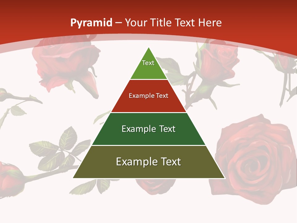 Flowers Decoration Group PowerPoint Template