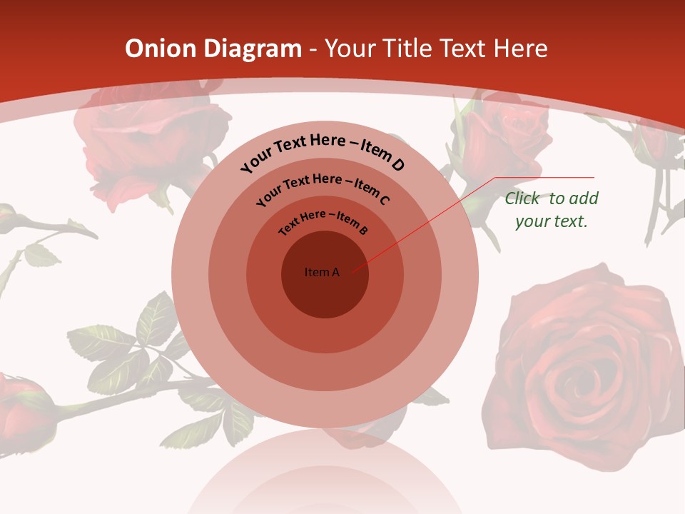 Flowers Decoration Group PowerPoint Template