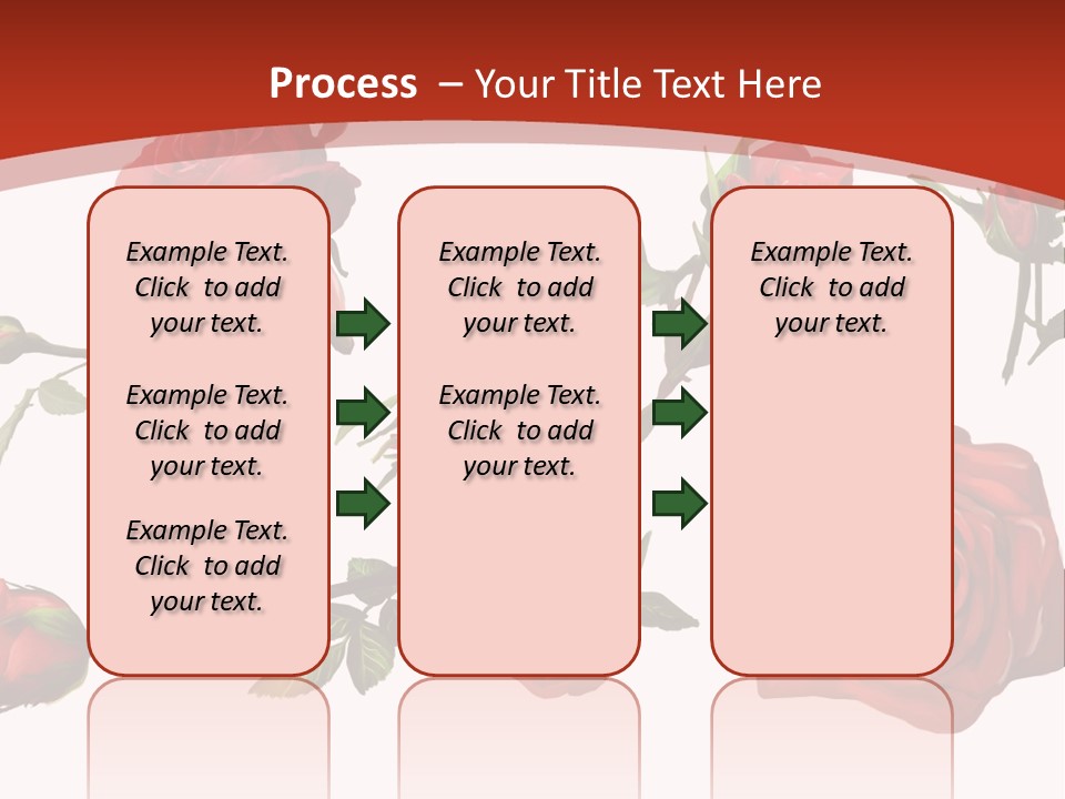 Flowers Decoration Group PowerPoint Template