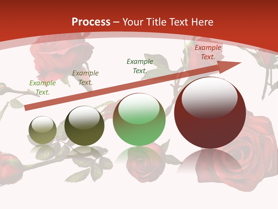 Flowers Decoration Group PowerPoint Template