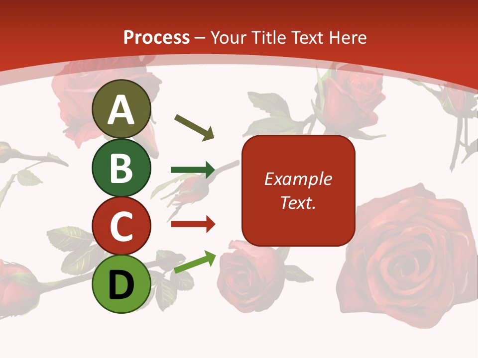 Flowers Decoration Group PowerPoint Template