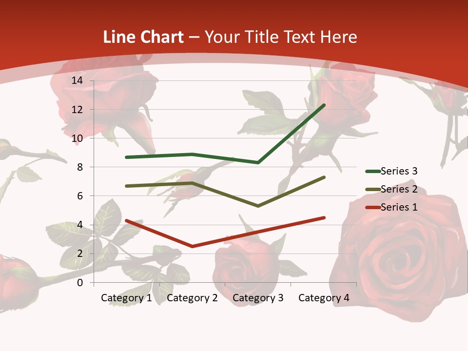 Flowers Decoration Group PowerPoint Template