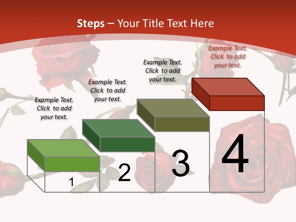 Flowers Decoration Group PowerPoint Template