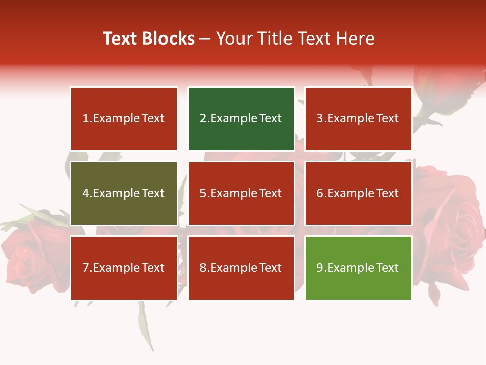 Fragrances Decoration Ornaments PowerPoint Template