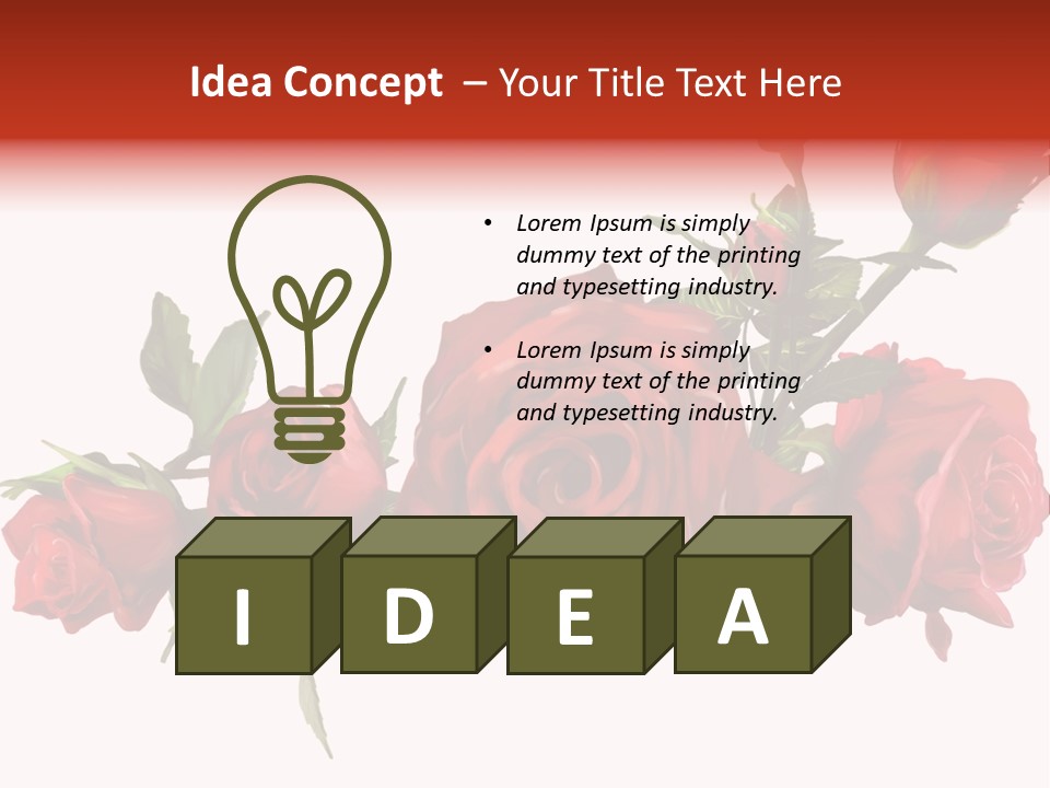 Fragrances Decoration Ornaments PowerPoint Template