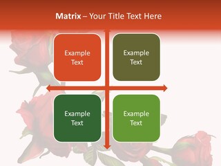 Summer Bunches Plant PowerPoint Template