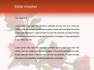Summer Bunches Plant PowerPoint Template