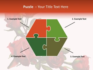 Summer Bunches Plant PowerPoint Template