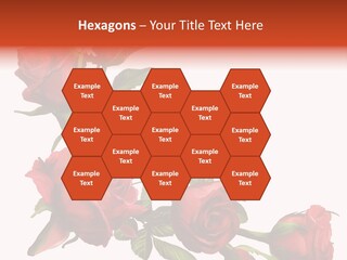 Summer Bunches Plant PowerPoint Template