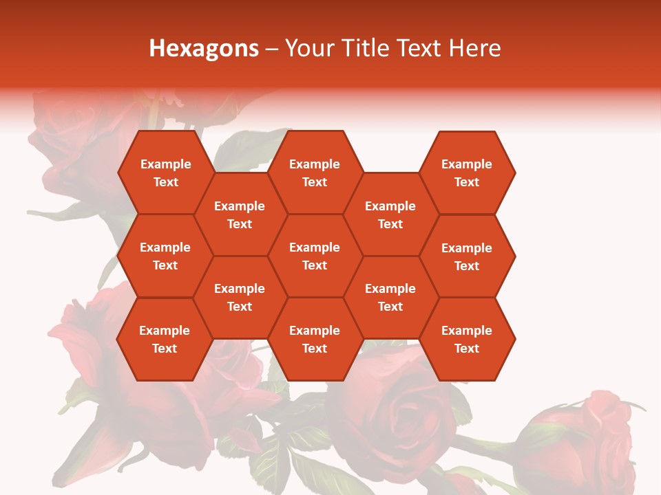 Summer Bunches Plant PowerPoint Template