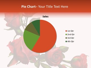 Summer Bunches Plant PowerPoint Template