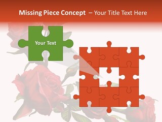Summer Bunches Plant PowerPoint Template