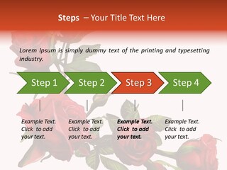 Summer Bunches Plant PowerPoint Template