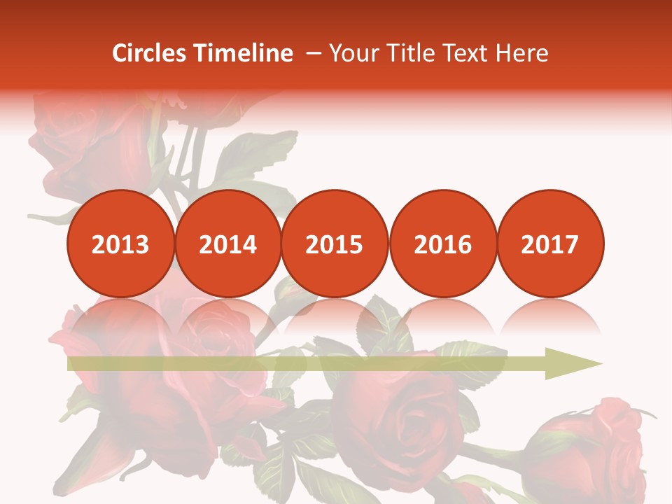 Summer Bunches Plant PowerPoint Template