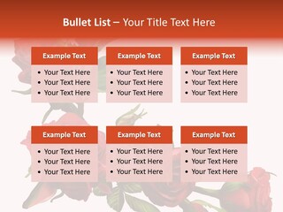 Summer Bunches Plant PowerPoint Template