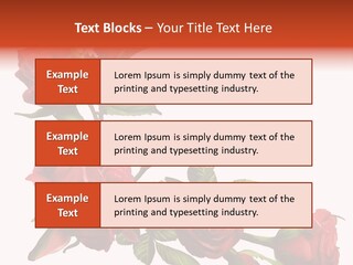 Summer Bunches Plant PowerPoint Template