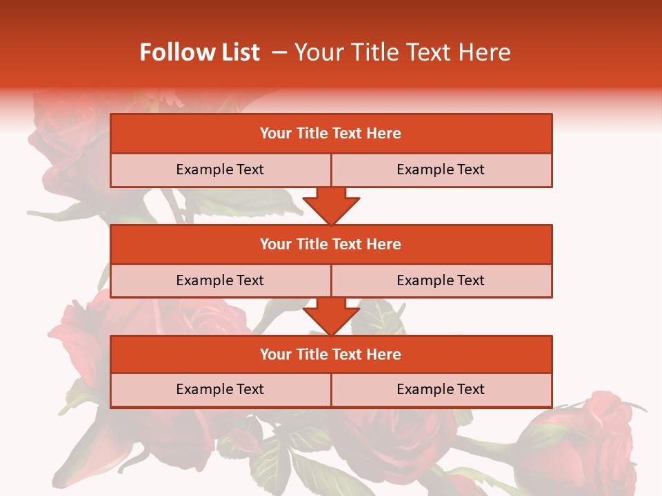 Summer Bunches Plant PowerPoint Template