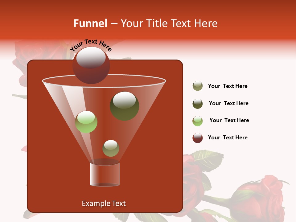 Summer Bunches Plant PowerPoint Template