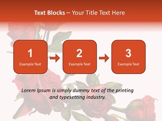 Summer Bunches Plant PowerPoint Template