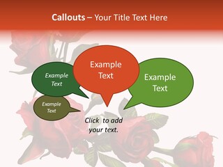Summer Bunches Plant PowerPoint Template