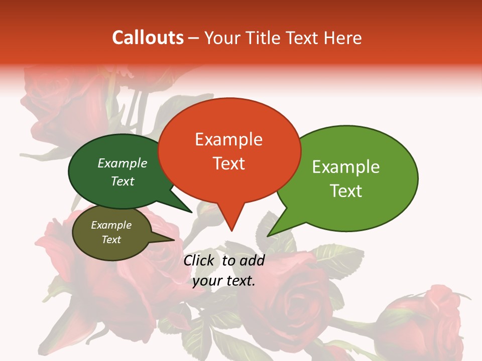 Summer Bunches Plant PowerPoint Template