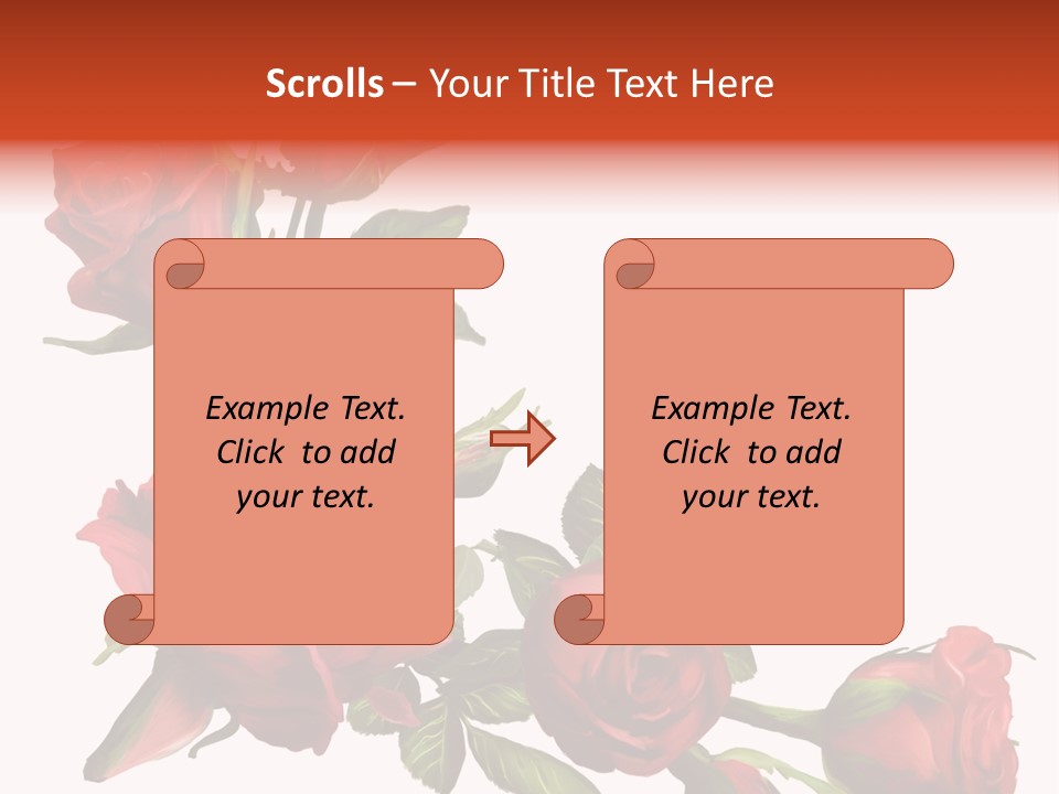 Summer Bunches Plant PowerPoint Template