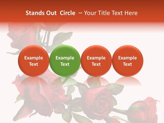 Summer Bunches Plant PowerPoint Template