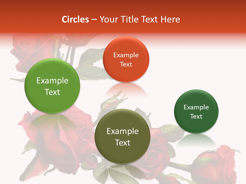 Summer Bunches Plant PowerPoint Template