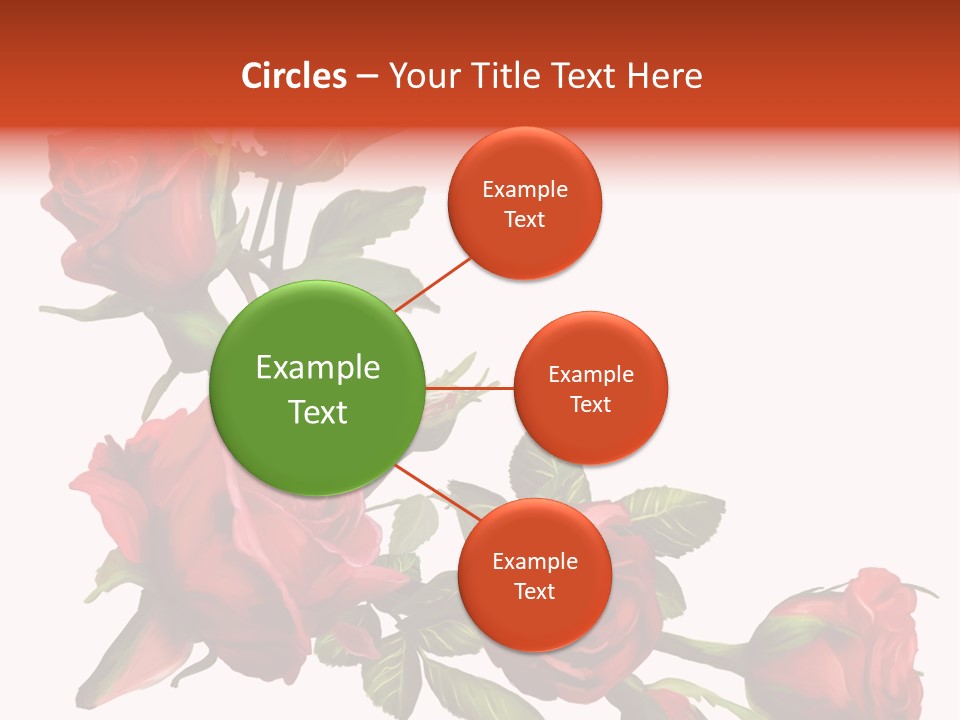 Summer Bunches Plant PowerPoint Template