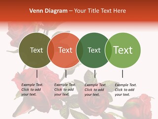 Summer Bunches Plant PowerPoint Template