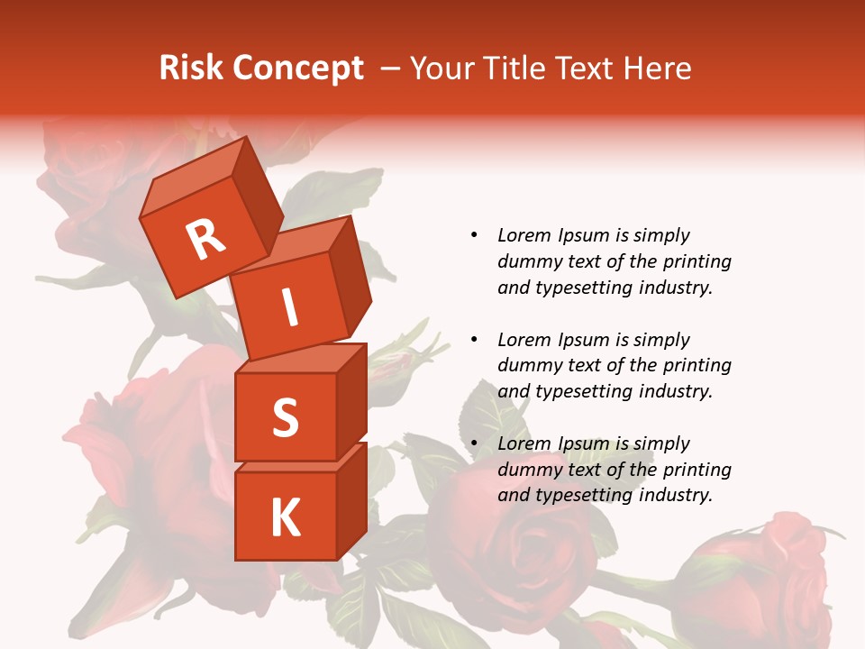 Summer Bunches Plant PowerPoint Template