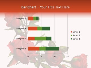 Summer Bunches Plant PowerPoint Template