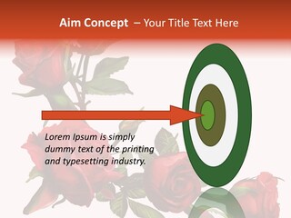 Summer Bunches Plant PowerPoint Template