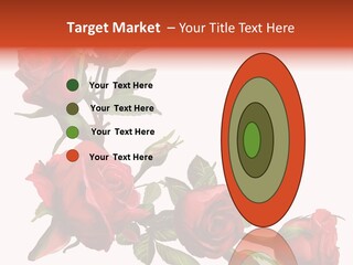 Summer Bunches Plant PowerPoint Template