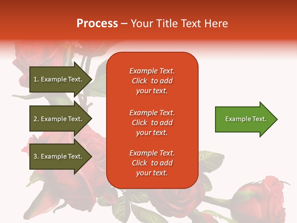 Summer Bunches Plant PowerPoint Template