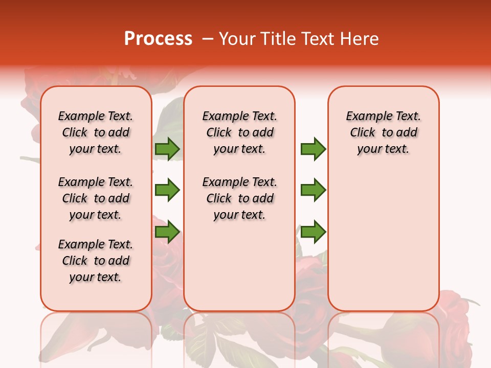 Summer Bunches Plant PowerPoint Template