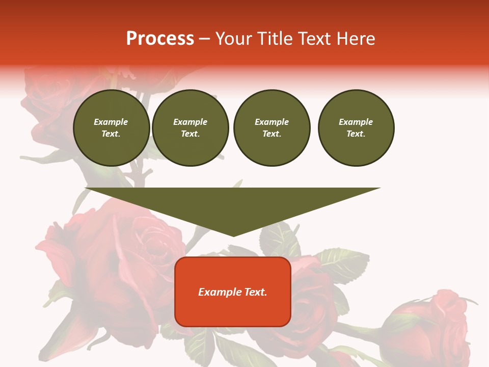 Summer Bunches Plant PowerPoint Template