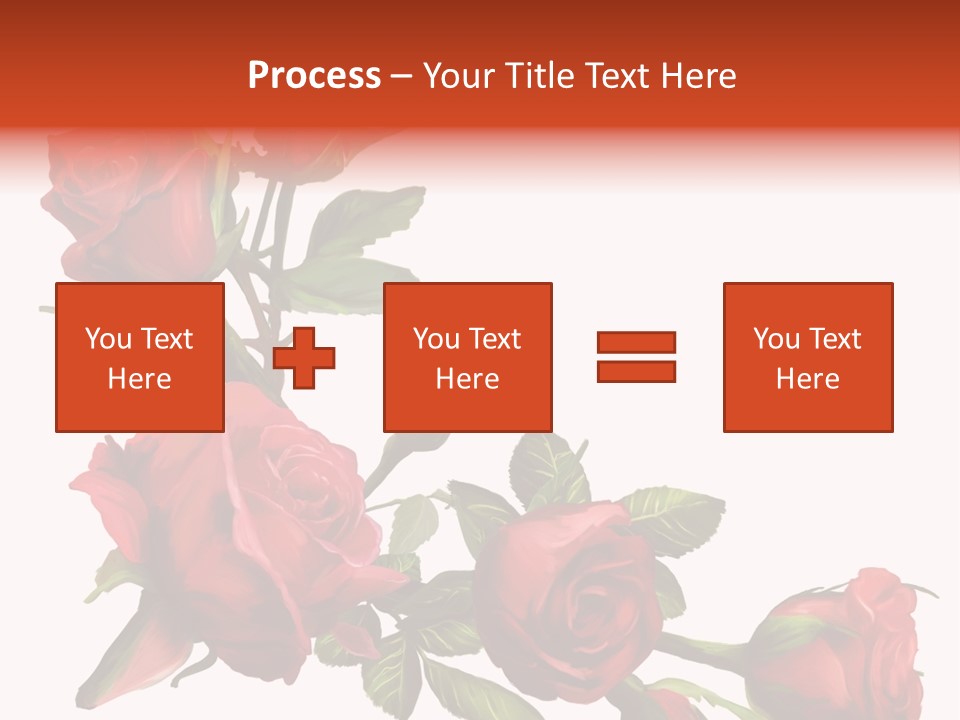 Summer Bunches Plant PowerPoint Template