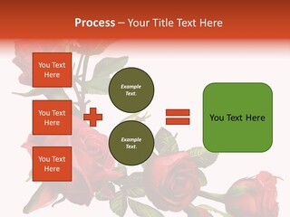 Summer Bunches Plant PowerPoint Template