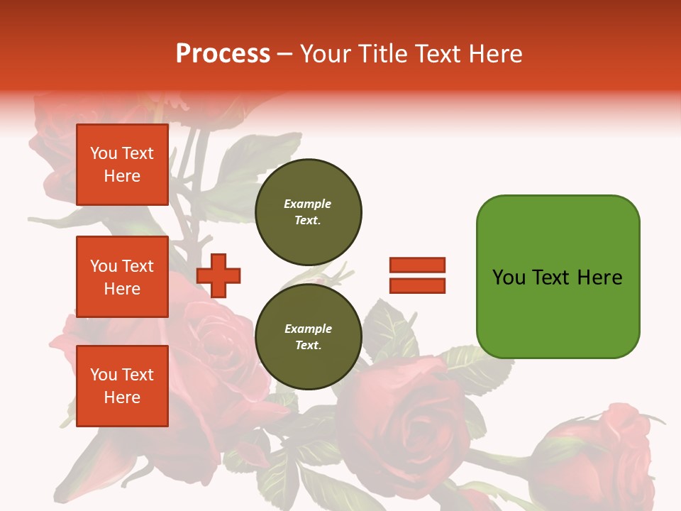 Summer Bunches Plant PowerPoint Template