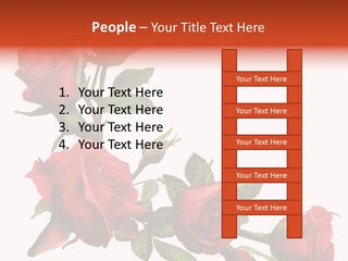 Summer Bunches Plant PowerPoint Template