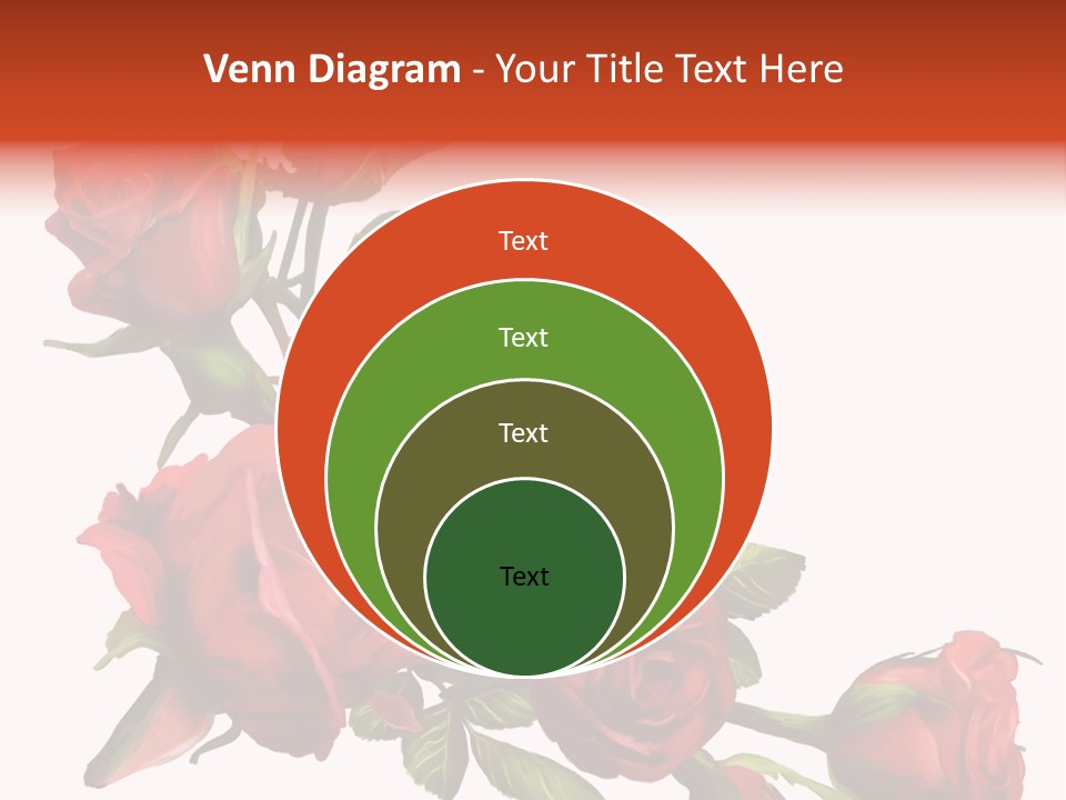 Summer Bunches Plant PowerPoint Template