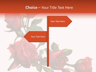 Summer Bunches Plant PowerPoint Template