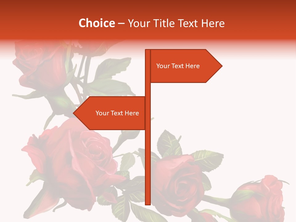 Summer Bunches Plant PowerPoint Template