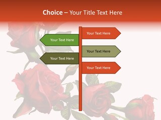 Summer Bunches Plant PowerPoint Template